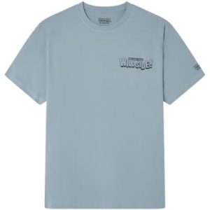 Springfield Camiseta Gráfica De Tasmanian Wild Side SS. 100% Algodón Bci, Azul, S