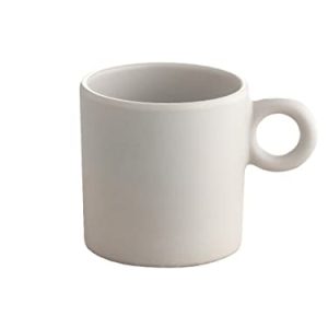 Alessi Dressed en Plein Air MW72 / 76 LG – Taza de Café de Diseño, Melamina, Gris Claro