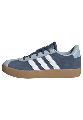 adidas Unisex niños VL COURT 3.0 SHOES, Preloved Ink / Cloud White / Wonder Blue, 40 EU