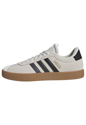 adidas Mujer VL Court 3.0 Shoes, Off White/Grey Six/Gold Metallic, 36 EU