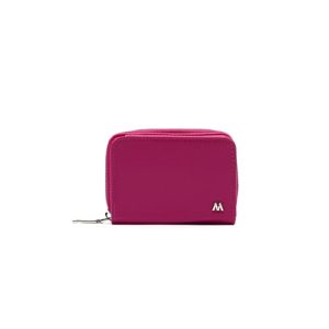 MISAKO Merope Monedero pequeño en Nylon ED. Mujer – Merope Fucsia 8 X 11 X 2 cm
