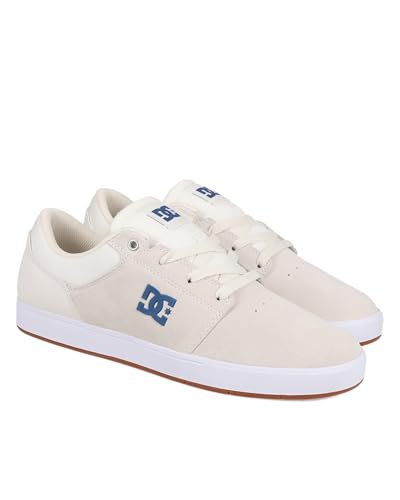 DC Shoes Zapatillas Crisis 2 para Hombre, Color Blanco y Goma, Talla 42 EU, Off White Gum, 42 EU