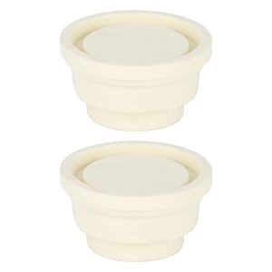 Fybida Tope de Seguridad para Escalera de Piscina, 2 Piezas para Escalera de Piscina, Tapón de Goma, Escalera, Parachoques de Seguridad, Accesorio para Piscina para Escaleras de Piscina