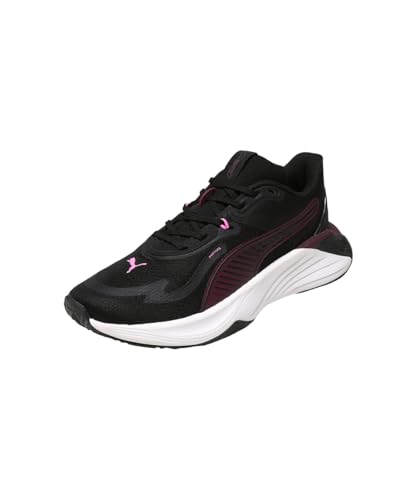 Puma Zapatillas PWR Hybrid TR WnsCross para Mujer, Puma Black Ruby Shimmer Pink Pixel, 38 EU