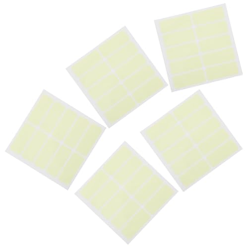 Hemobllo Pegatinas Luminiscentes Nocturnas Adhesivas Para Interruptores De Luz Decoración Funcional Para Hogar Cocina Y Dormitorio Fácil Aplicación 5 Hojas
