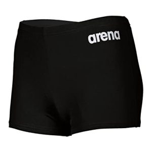 Arena Solid Team Junior R Bañador para Niño, Secado Rápido, Tejido Arena Maxfit Eco Resistente al Cloro y al Salitre, Protección UV 50+, Bañador de Piscina para Niños con Forro Delantero