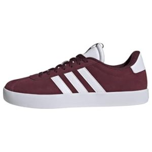 adidas Hombre VL Court 3.0 Shoes, Shadow Red/Cloud White/Shadow Red, 42 EU