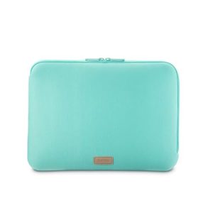 Hama | Funda portátil 15.6″ hasta 16.2″ Pulgadas (Funda Ordenador de Punto Jersey Acolchado, Protector Laptop de hasta 40 cm) Turquesa