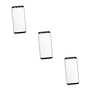 HEMOTON 3piezas Protector De Pantalla De Curvado Para Película Antiarañazos De Alta Instalación y Resistente Compatible Carcasas