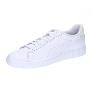 PUMA Smash 3.0 L, Zapatillas Unisex adulto, White Rosebay Silver, 41 EU