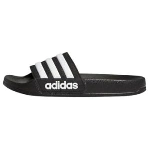 adidas Unisex niños ADILETTE SHOWER SLIDES, Core Black / Cloud White / Core Black, 37 EU