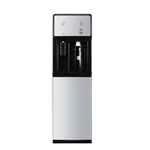 Enfriador De Agua De Pie,Independiente Y Alimentado por La Red Eléctrica, Dispensador De Agua Fría,3 Segundos De Ebullición Instantánea,Hielo Y Caliente De Doble Función