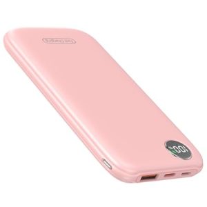 10000 mAh 0601 Power Bank, Slim Bateria Externa 4.5A de Alta Velocidad 10000mAh 22.5W, Bateria Portatil con Entrada y Salida USB C de Alta Velocidad, Patalla LED, Compatible con iPhone Samsung Xiaomi