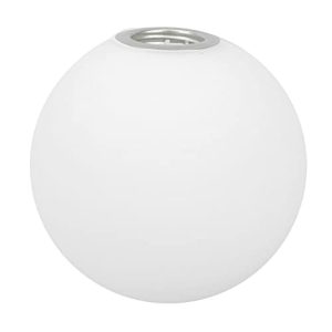 Lurrose Pantalla De Lámpara Colgante De Vidrio Esmerilado Redonda 5.9 Pulgadas Sombra De La Lámpara Colgante Para Sala De Estar Dormitorio Iluminación Interior