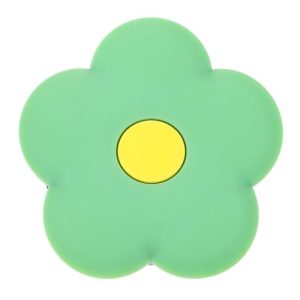 BESTonZON Soporte De Anillo para Teléfono Móvil Airbag, Accesorio Plegable Diseño Floral, Color Verde, Compatible Fundas, Uso Diario para Smartphone