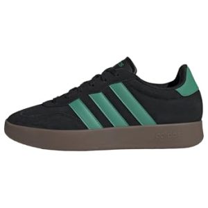 adidas Hombre BARREDA Shoes, Core Black/Court Green/GUM5, 42 EU
