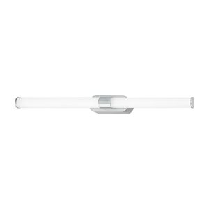 BRILONER – Luminaria LED para Espejos de Baño, Lámpara para Espejos de Baño, Lámpara de Pared, Luminaria de Pared, IP44, Color de Luz Blanco Neutro, 9W, Cromo Mate, 60 cm