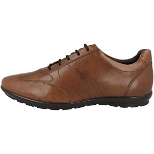 Geox Uomo Symbol B, Zapatos Hombre, Marrón Browncotto, 43 EU