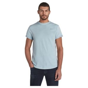 G-STAR Lash Overdeyed T-Shirt, Camiseta Hombre, Azul (Faze Blue GD D16396-2653-c589), XS