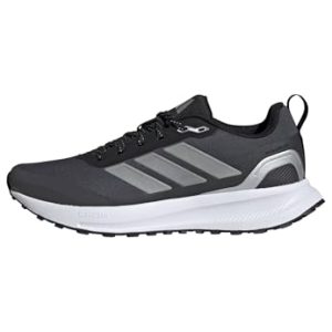 adidas Mujer RUNFALCON 5 TR Running Shoes, Core Black/Silver Metallic/Carbon, 42 EU
