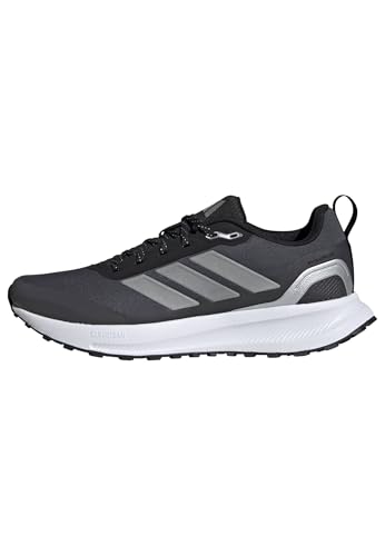 adidas Mujer RUNFALCON 5 TR Running Shoes, Core Black/Silver Metallic/Carbon, 42 EU