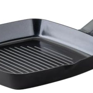 Fackelmann Statement Sartén Grill 28cm, de Aluminio Reciclado con Revestimiento Cerámico, Antiadherente, Estructura Estriada, Resistente al Calor, Apta para Todos los Tipos de Cocina