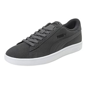 PUMA Smash V2, Zapatillas de Deporte Unisex adulto, CASTLEROCK-Puma Black-Puma White, 39 EU