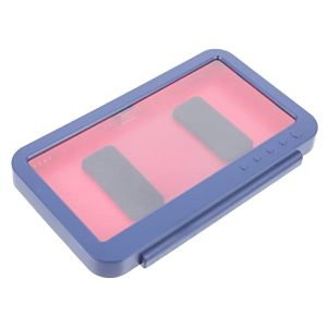 Alipis Soporte para Teléfono Móvil De Baño Soporte para Teléfono De Pared Sin Perforaciones Azul para Ver Películas y Series La Ducha