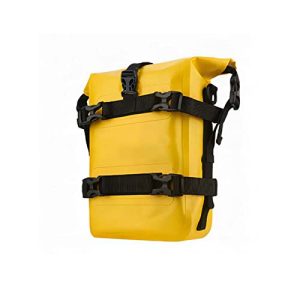 Bolsa para parachoques de motocicleta Shkalacar, 8 l, lateral, impermeable, bandolera