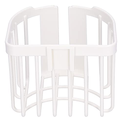 Soporte para Papel Higiénico, Soporte para Pañuelos, Estante de Almacenamiento, Estante de Baño Multifuncional, sin Perforar, para Cocina, Inodoro para Baño (White)