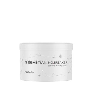 Sebastian Professional NO.BREAKER Mascarilla, Tratamiento Reparador Cabello Dañado, Acondicionador Intenso, Para un Cabello más Suave y Brillante, 500ml