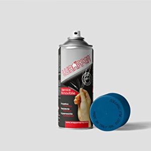 Wrapper Pintura desmontable Wrapping Spray Azul tráfico RAL 5017 (Sprays)/Wrap Removable Coating Traffic Blue RAL 5017 (Spray Cans)
