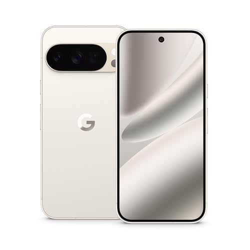 Google Pixel 10 Pro - Smartphone Android Libre con Gemini, Sistema de cámara Trasera Triple, batería de más de 24 Horas y Pantalla Super Actua de 6,3" - Porcelana, 256GB