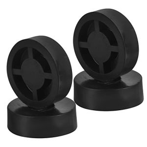 Lurrose 4piezas Pies de Goma para Altavoces Plataforma de Aislamiento para Tocadiscos Base de Goma para Subwoofer Uso Interiores