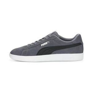 PUMA Puma Smash 3.0, Zapatillas Unisex adulto, Gray Tile Puma Black Puma White, 36 EU