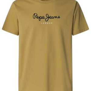 Pepe Jeans Eggo N Camiseta para Hombre, Yellow (Cast Yellow), M, Cast Yellow, M