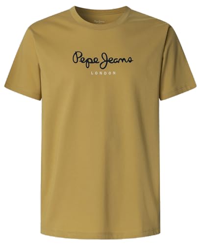 Pepe Jeans Eggo N Camiseta para Hombre, Yellow (Cast Yellow), M, Cast Yellow, M