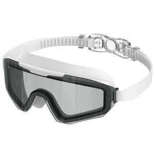 Ambienden Gafas Natacion Hombre Para Adultos, Montura Grande, Antivaho, ProteccióN UV, Lentes HD | Gafas Natacion Mujer Unisex Ideales Para Buceo Y Deportes AcuáTicos Al Aire Libre-WBK