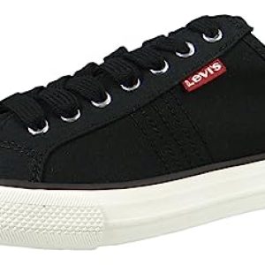 Levi’s Hernandez S, Zapatillas Mujer, Negro (Regular Black), 40 EU