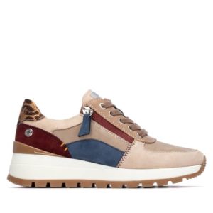 REFRESH – Zapatilla Mujer Beige – Calzado Cómodo y Versátil – Moda Casual – Modelo 17324301 (Talla 38)