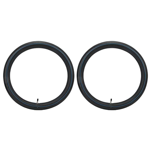 Asixxsix 2.50-18 2.75-18 3.00-18 Tubos Interiores de Motocicleta, 2 Piezas Tubos de Neumático de Motocicleta de Goma Premium con Vástago de Válvula Recta TR4 Tubo de Motocicleta de 18 Pulgadas