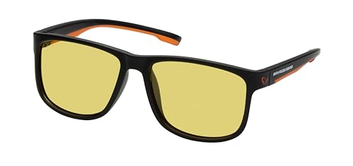 Savage Gear Savage1 Gafas de sol de pesca polarizadas - Lentes UV400 TAC para pescadores, navegación, senderismo y deportes al aire libre, antideslumbrantes, montura blanda duradera, espejo azul