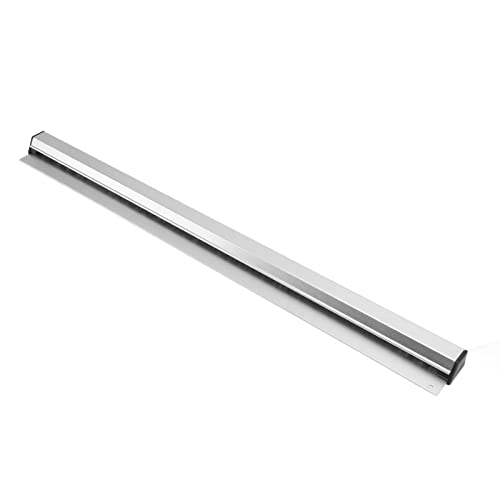 Estante para Cheques Deslizante de Aleación de Aluminio, Soporte para Pedidos de Boletos de 60 Cm, Estante para Pedidos de Montaje en Pared con Bolas Deslizantes para Papeles