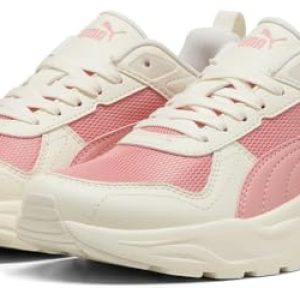 Puma – Trinity 2 LT, Zapatillas Unisexo, Warm White-Pink Fruit-Vapor Gray,