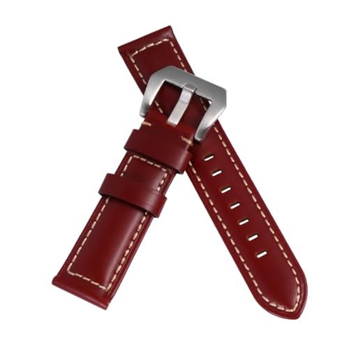 Healeved Correa de Cuero para Reloj Correas de Reloj para Hombre Pulseras de Cuero Duraderas para Smartwatch y Actividades al Aire