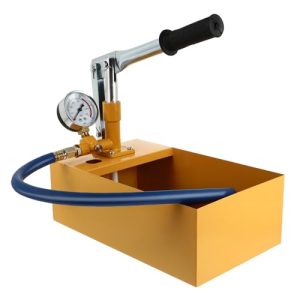 ULTECHNOVO Bomba De Prueba De Presión Manual Para Agua Y Aceite Con Gran Manómetro Herramienta Hidráulica Para Pruebas En Tuberías Válvulas E Industria