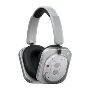 Nothing Headphone (1) Auriculares de Diadema iInalámbricos con Cancelación Activa de Ruido, hasta 80h de Batería, Hi-Res, Audio Espacial, Resistentes al Agua – Blanco