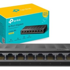Title: TP-Link LS1008G – Switch Ethernet Gigabit de 8 Puertos (10/100/1000 Mbps), Plug y Play, Sin Configuración, Bajo Consumo Energético, Silencioso y Compacto Ordenadores y Smart TV
