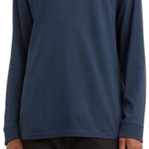 Levi’s Long-Sleeve Original Housemark Tee, T-Shirt para Hombre, Cotton + Patch Dress Blues, M