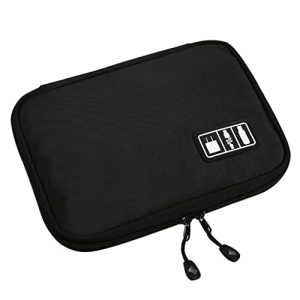 HEMOTON Organizador De Cables para Mujeres Bolsa De Almacenamiento Electrónico Caja Organizador De Gadgets De Viaje